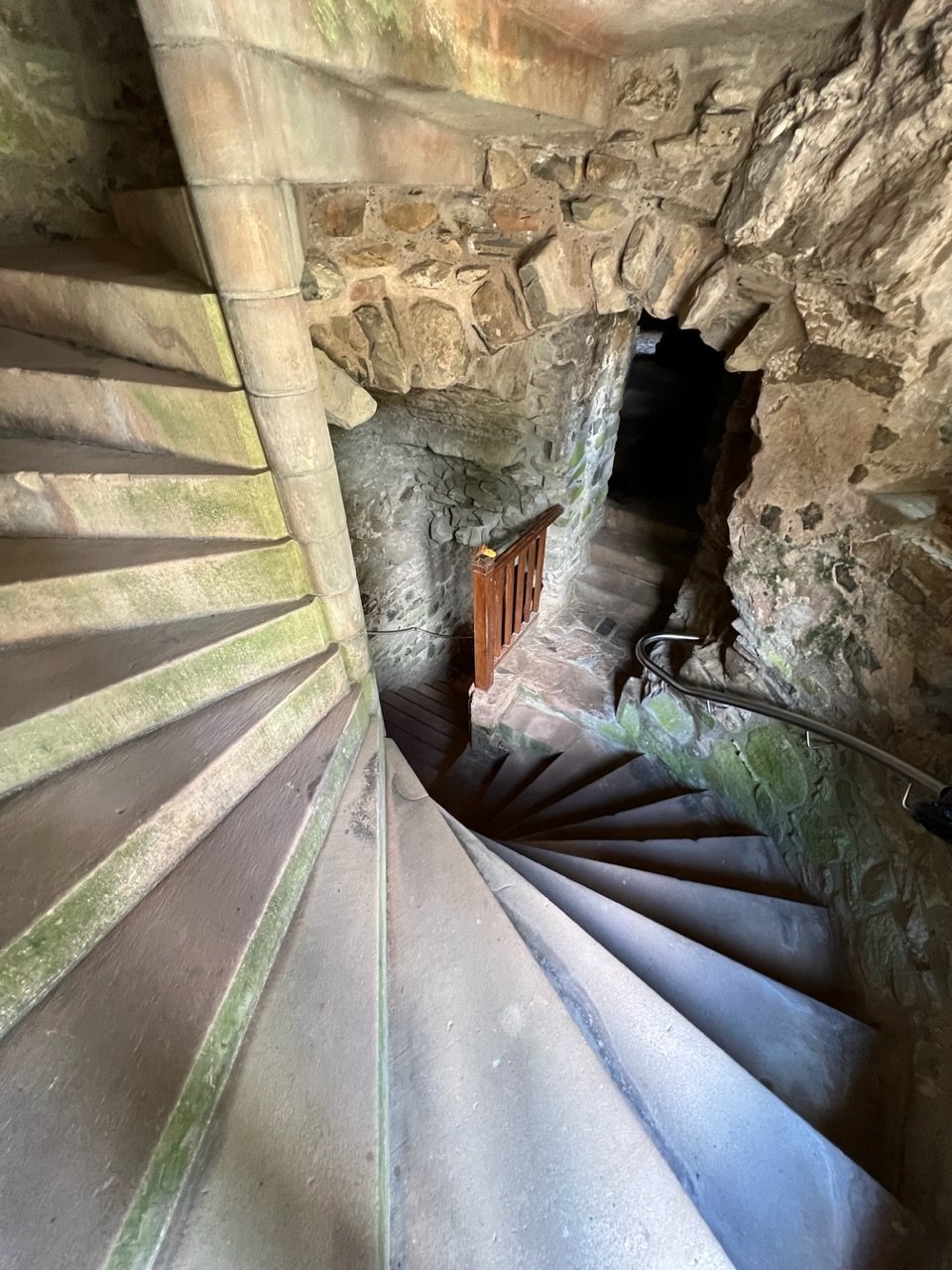 Huntly Castle - So many stairs