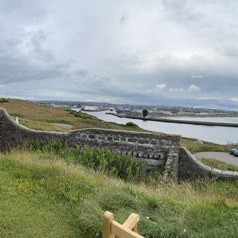 View of Aberdeen from Torry Battery