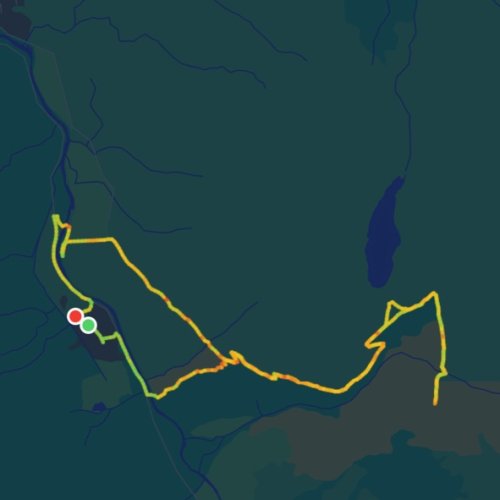 That's the track from my walk today