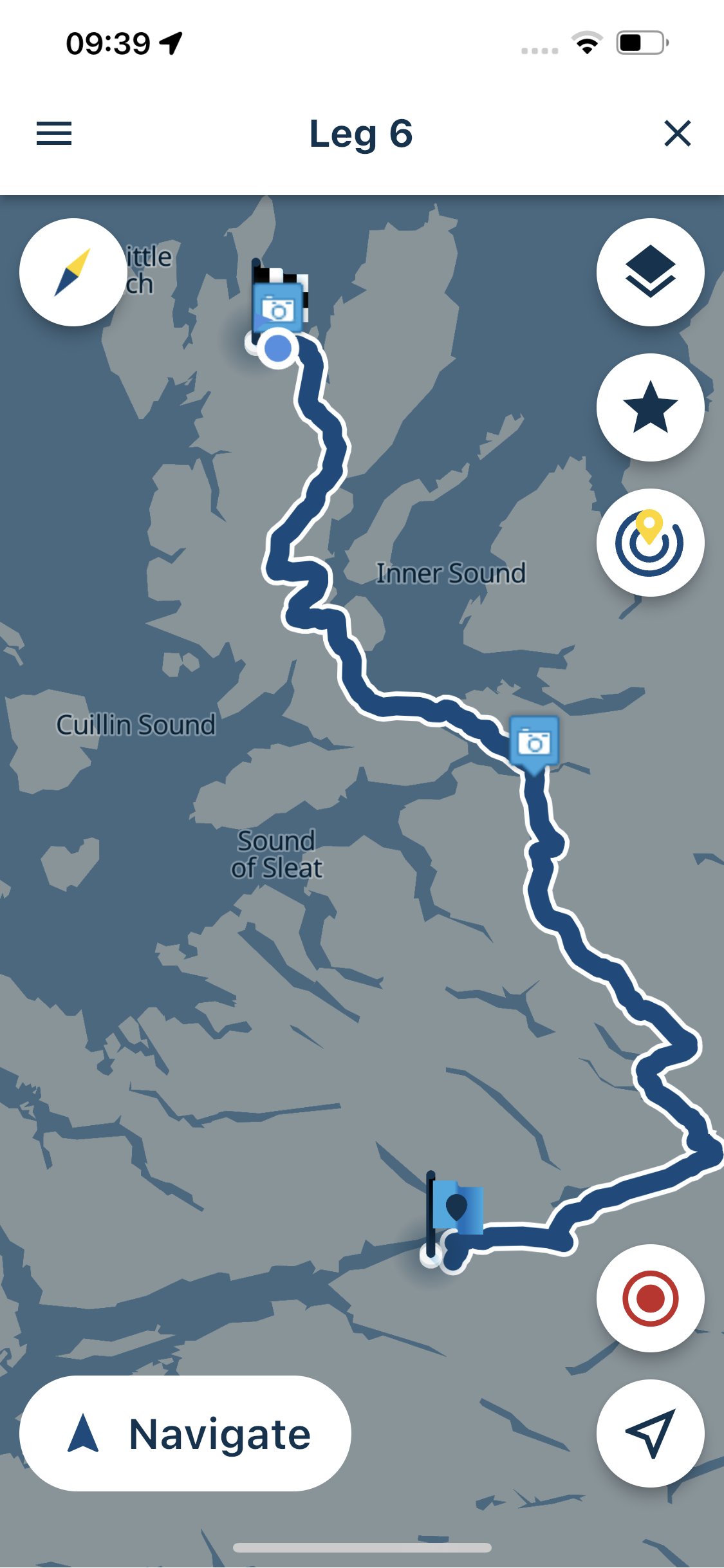 My Route to Skye Camping and Caravanning club Site